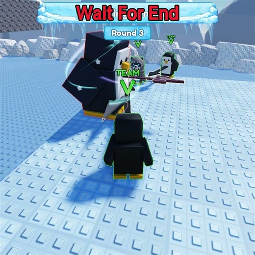 Clutch knockout win in Roblox 😁#roblox #penguin #knockout