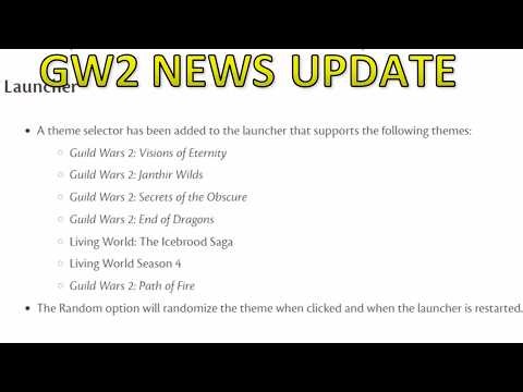 GW2 - FYI - Launcher Theme Select Update