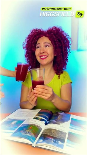 🥤💕 Sharing Is Caring! Learn Fun Paper Trick 🧃 #kids #kind