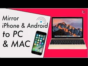 Mirror iPhone & Android On PC & Mac with Air server