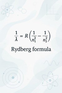Rydberg Formula Explained! 🔬 #Shorts