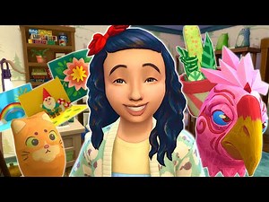 What happens when you max out the paper crafting skill? // Sims 4 skill building