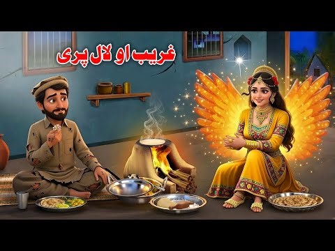 Poor And Fairy | غریب او پری | Pashto Bedtime Story | Pashto Cartoon Kahani | Pashto Story