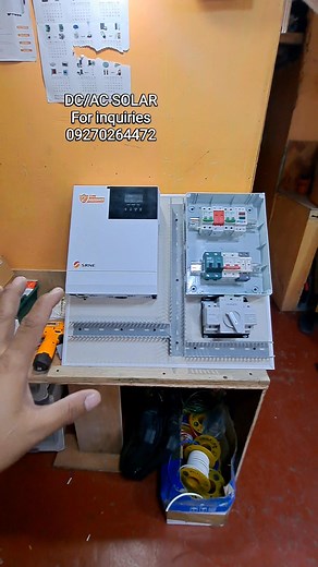 13K views · 279 reactions | Another Day another build 3kw srne brand 24vdc Full set up with installation Sir.Angelito #3kwsrnehybridpowerinverter #powerinvertersolarsetup #6kwsrnehybridinverter #HybridSolarSetup #katronics #solarenergy #powerinvertersetup #gridtiesetup #powerimberteraccesories #fbreels2025ツ #reelschallengereelschallenge | Jay-r Abello | Facebook