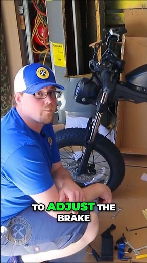 How to adjust brake calipers on an e-bike #ad