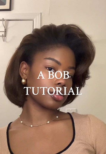 Bob Hairstyle Tutorial with Velcro Rollers