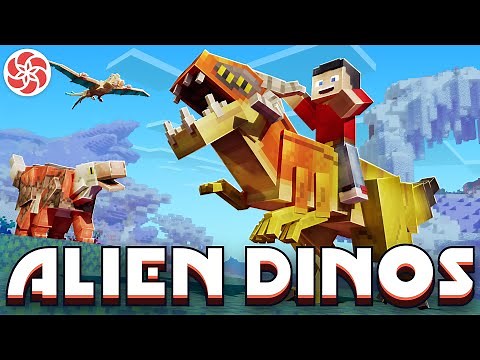 Alien Dinosaurs - Minecraft Map Trailer