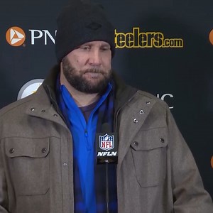Ben Roethlisberger became emotional after Sunday's game, choking up as he spoke about the late Dan Rooney and trying to pass on "the legacy of what it is to be a Steeler" so his teammates can continue the tradition. | WTAE-TV Pittsburgh