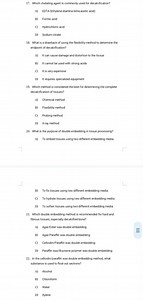 Which chelating agent is commonly used for decalcification?   ... | Filo