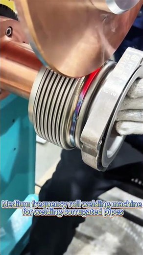 Medium Frequency Roll Welding Machine for Corrugated Pipe Welding