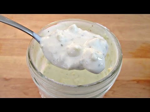 Blue Cheese Dressing - Chunky or Smooth - PoorMansGourmet