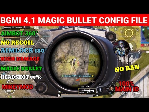 BGMI 4.1 AIMBOT OBB | BGMI ANTENNA CONFIG FILE | BGMI 4.1 NEW ANTENNA AIMBOT OBB (MAIN ID SAFE)