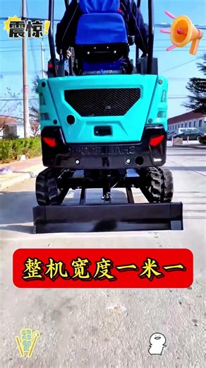 Say goodbye to sweating buckets, working with a mini excavator is so much easier! #digger #excavator