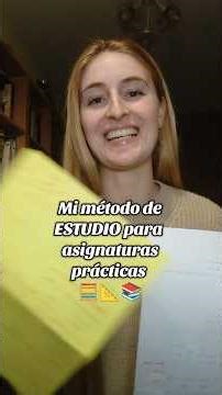 Mi método de estudio para asignaturas prácticas📚📐✨ #matematicas #fisica #ejericicios #examenes