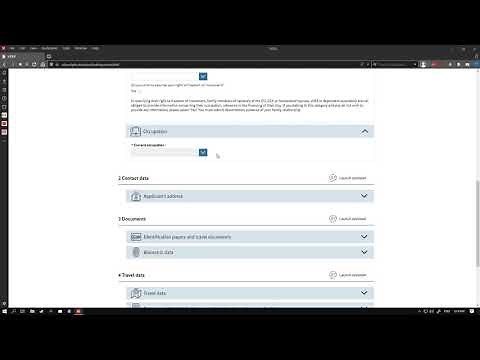 How to apply for Schengen Visa | Filling the Videx Form Step by Step // Episode #12