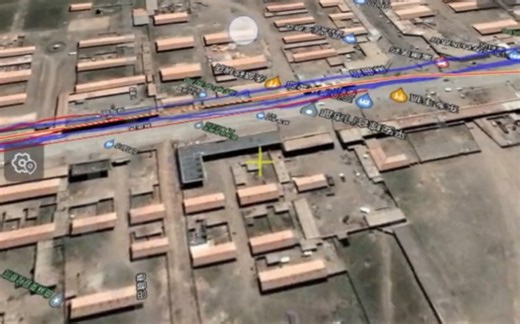 奥维地图全国轨迹 不需要自己来规划路线 直接搜索就可以导航 #越野 #自驾游