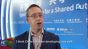 1.5K views · 35 reactions | "I'm quite confident that China will continue to produce a leading technology." An American professor has spoken highly of China's rapid development of high technologies at the 2023 Zhongguancun Forum | China Xinhua Sci-Tech | Facebook