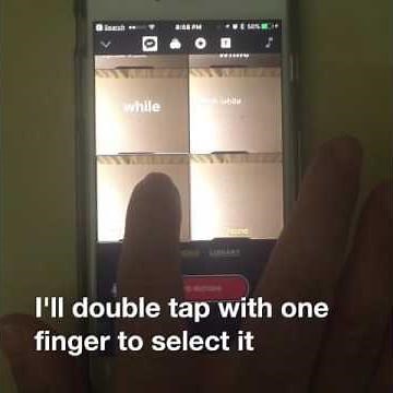 Clips with VoiceOver