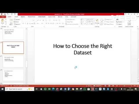 Econometrics Using Secondary Data (1c): How to Choose the Right Dataset