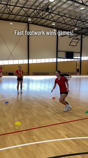 Netball Training: Reaction & Communication Drill