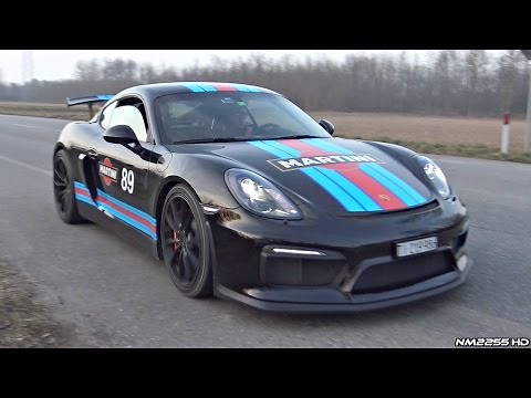 Porsche Cayman GT4 with FULL Fabspeed Race Exhaust INSANE SOUND!