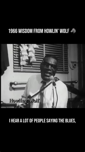 Howlin' Wolf talking about his passion: the blues💙 #ChessRecords #HowlinWolf #Blues #ElectricBlues #MusicHistory