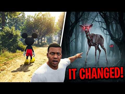 Franklin Ghost Hunt😱I Found a REAL Skinwalker in GTA 5! 😱 (Franklin Ghost Hunt)
