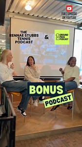 Ground Pass Podcast on Instagram: "Today was a good one. Ground Pass x The Rennae Stubbs Tennis Podcast is officially live 🎙️ Huge thanks to everyone who came out—we had a blast. Let’s do it again soon. Missed it? Catch the full episode at the link in bio. #TennisPodcast #RolandGarros"