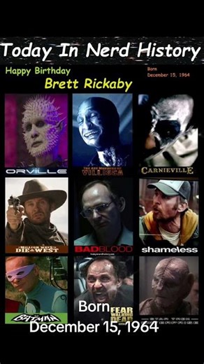 Happy birthday Brett Rickaby, born December 15, 1964.