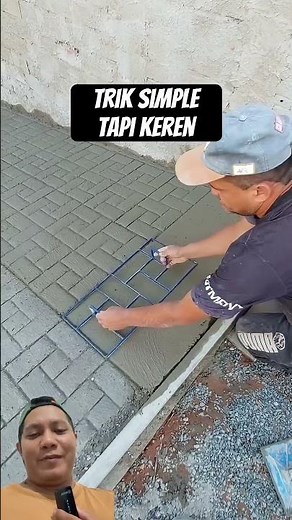 Make a paving pattern plaster floor #shorts #diy #carpentry #craft #construction