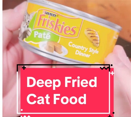 Deep Fried Cat Food #ordinarysausage #ordinarysausagefan #ordinarysausage_channels #deepfried #catfood #deepfriedcatfood