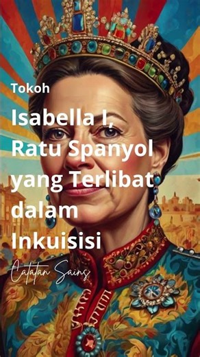 Isabella I, Queen of Spain Involved in the Inquisition #liststory #history #today'sstory