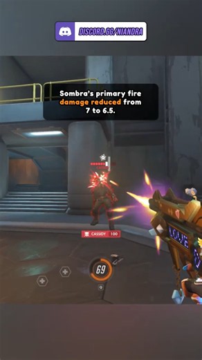 SOMBRA & DOCTRINE NERFS ARE HERE IN THIS MINI PATCH #overwatch #overwatch2 #ow2 #gaming