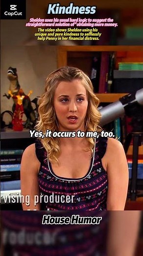 The Big Bang Theory💖 | Sheldon Lends His Savings To Help Penny Through Financial Hardship #shorts