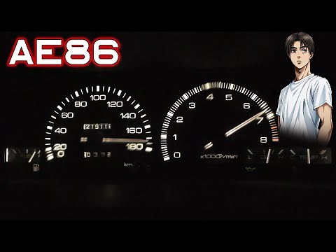 AE86 5-Speed Manual | Raw Acceleration & Engine Sound for True Initial D Fans.JDMClassic