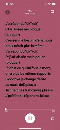 Ok - Tayc, Dadju // #capcut #speedsong #parole #parole #spotify #spotispeedfr #song #playback #pourtoi #fypシ #CapCut