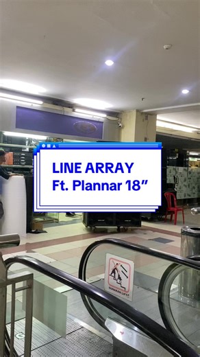 Checksound Line Array Audio One x Planar 18 Inch. Kombinasi yang fokus pada sebaran suara yang merata, detail mid-high yang rapi, dan karakter bass 18 inci yang dalam, padat, serta terkontrol. Diuji langsung untuk kebutuhan event dan sistem PA, menghadirkan output yang stabil tanpa kehilangan kejernihan di setiap level volume. Info Pemesanan paket sound system 08991231200 #tmsaudio #brewogaudio #soundsystem #subwoofer #glodok