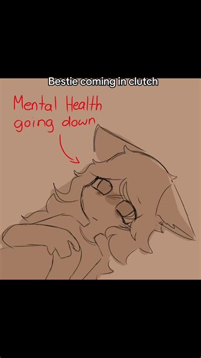 repost lol, I love my bestie #drawing #mentalhealth #bestfriend #bestie #persona⁡