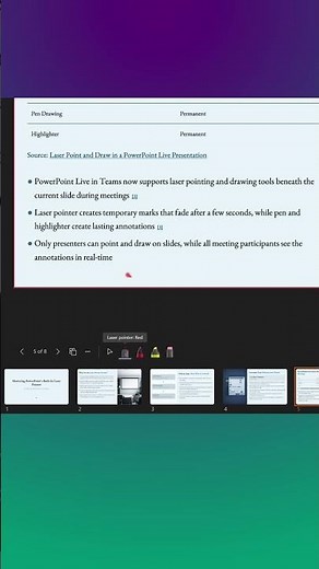 Using Laser Pointer in PowerPoint