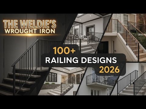 Premium Wrought Iron Railing Designs 2026 | Modern & Classic Stair Railing Ideas | The Weldie’s