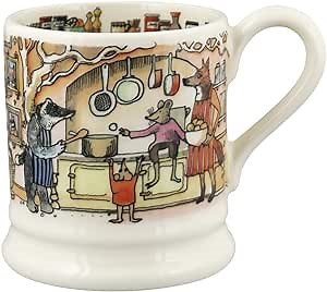 Emma Bridgewater Handmade Ceramic Year In The Country Jam & Jelly Making Gift Half-Pint Coffee and Tea Mug