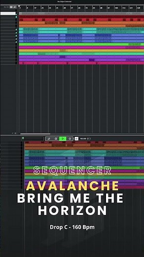 Sequencer : Bring Me The Horizon - Avalanche #sequencer #music #bmth #bringmethehorizon