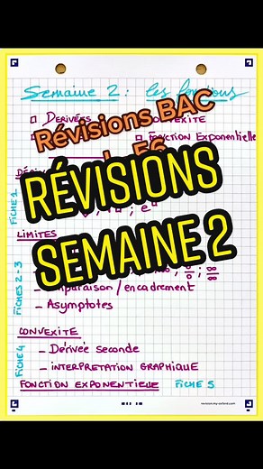 Fiches de revisions sur les fonction pour notre deuxieme semaine #maths #bac2023 #revisions #terminale #lycee #specialitemaths
