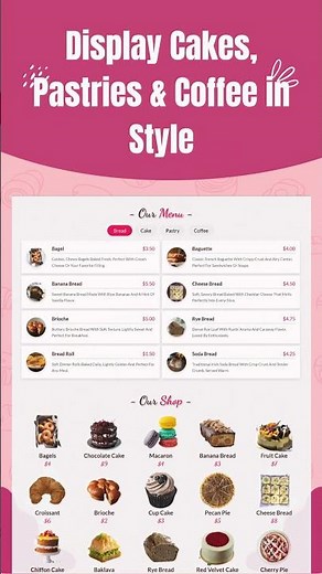 Bakery Website Template 2026 🍰