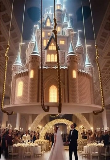 Epic Wedding Castle Cake Creation