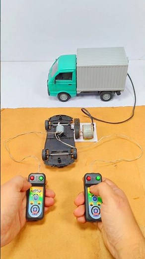 Remote Gadi Powered by DC motor / Upgrade Remote control Car / Remote wali Car / DC motor Rc Car