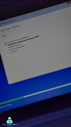 Formatando notebook da Lenovo #lenovo #formataçao #win10