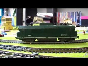 Locomotive série BB15000 Jouef 15005 et 15006 HO (Run circuit)