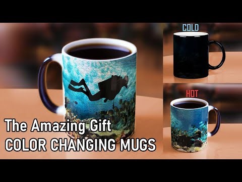 The Amazing Magic Color Changing Mugs!☕✨How do they Work?