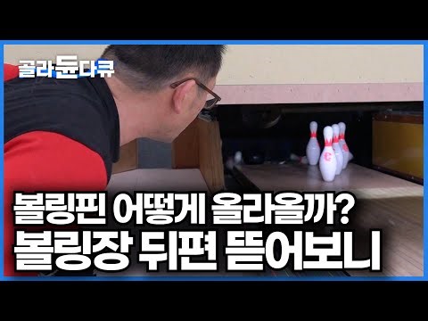 신기한 볼링핀 처리 방식... 볼링 기계만 10톤 어치. 1mm 오차로 처음부터 다시 조립해야 하는 볼링장 창업의 모든 것ㅣ극한직업│#골라듄다큐
